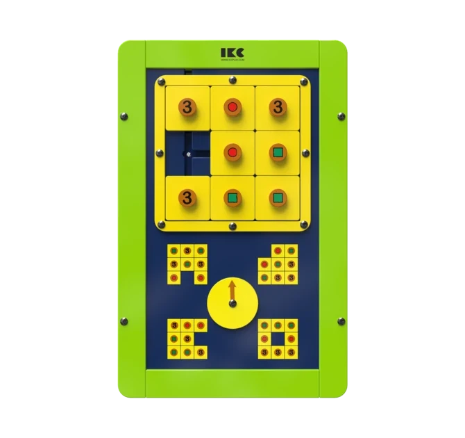 puzzel voor kinderen maak de afbeelding na | IKC wandspellen muurspellen