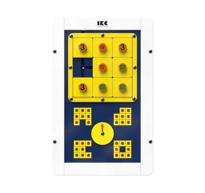 puzzel voor kinderen maak de afbeelding na | IKC wandspellen muurspellen