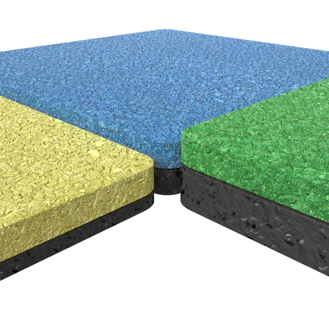valdempende EPDM speelvloeren