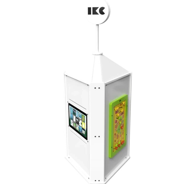 Interactieve speeltoren voor een kinderhoek met meerdere spellen interactief  | IKC speelsystemen
