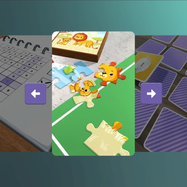 Interactieve speelsystemen speeltafels met spellen voor meerdere kinderen om te spelen