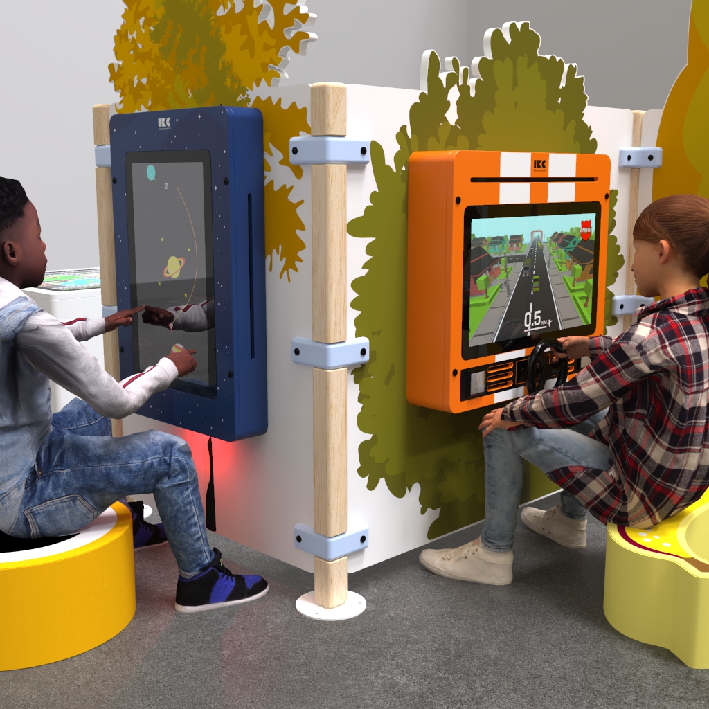 Interactive play system Delta 21 inch TV for kids IKC