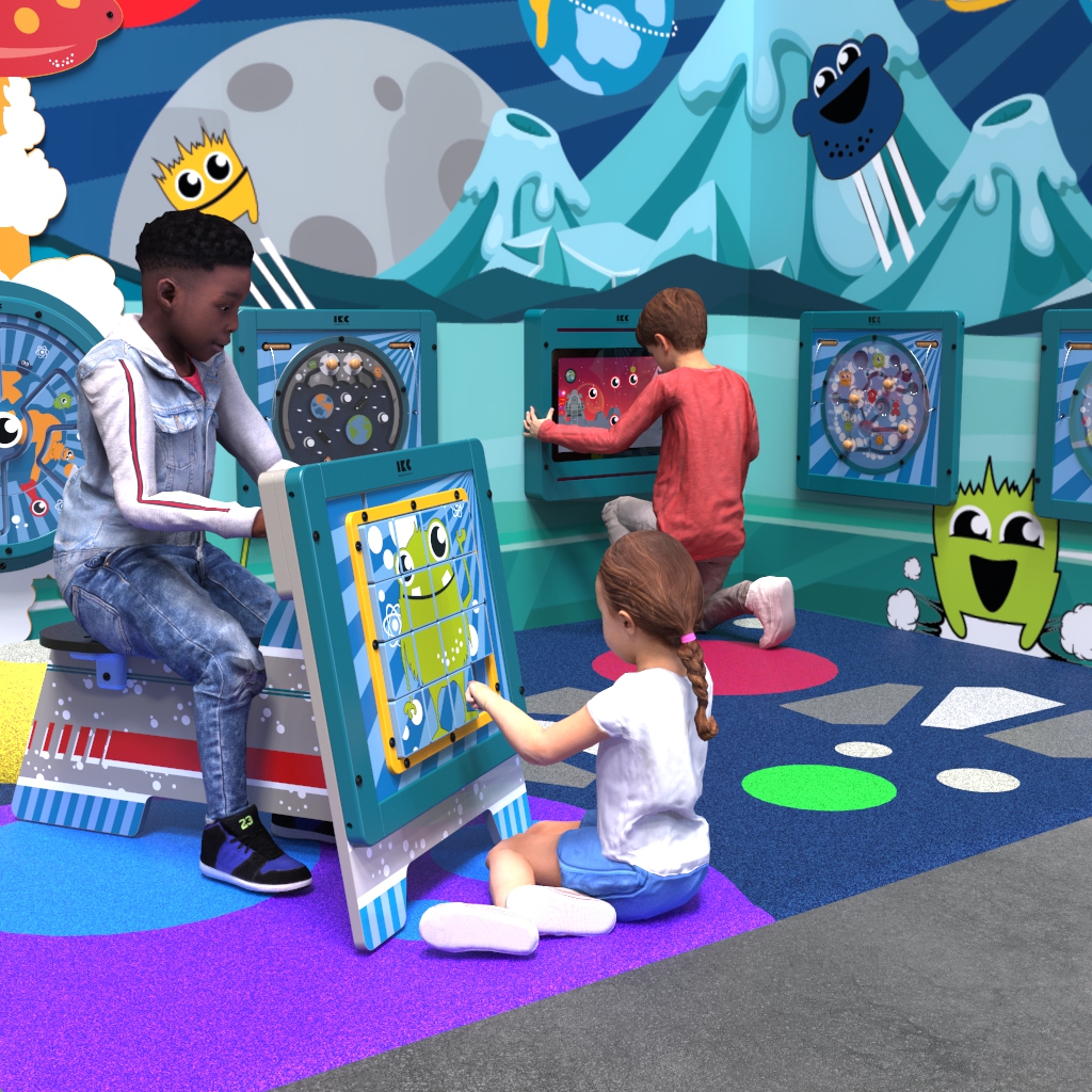 This image shows an kids corner Monster M 6 m²