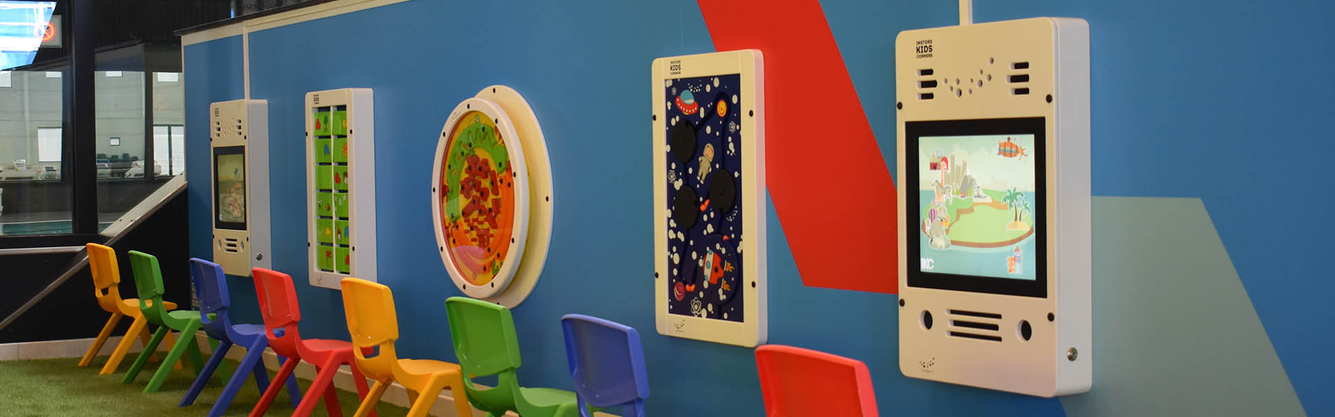 This image shows an interactive Play corner leisure