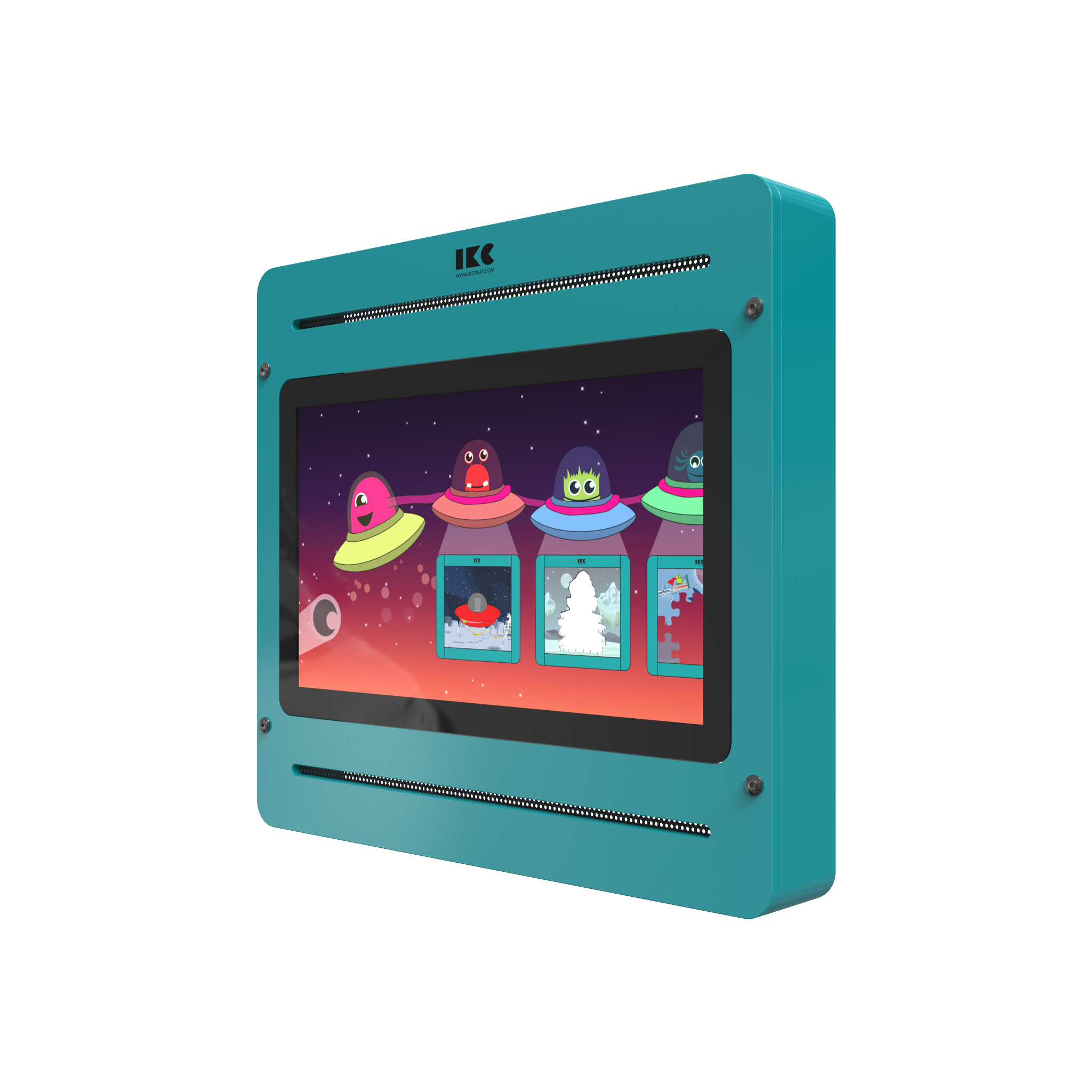 This image shows an interactive play system Delta 21 inch Monster