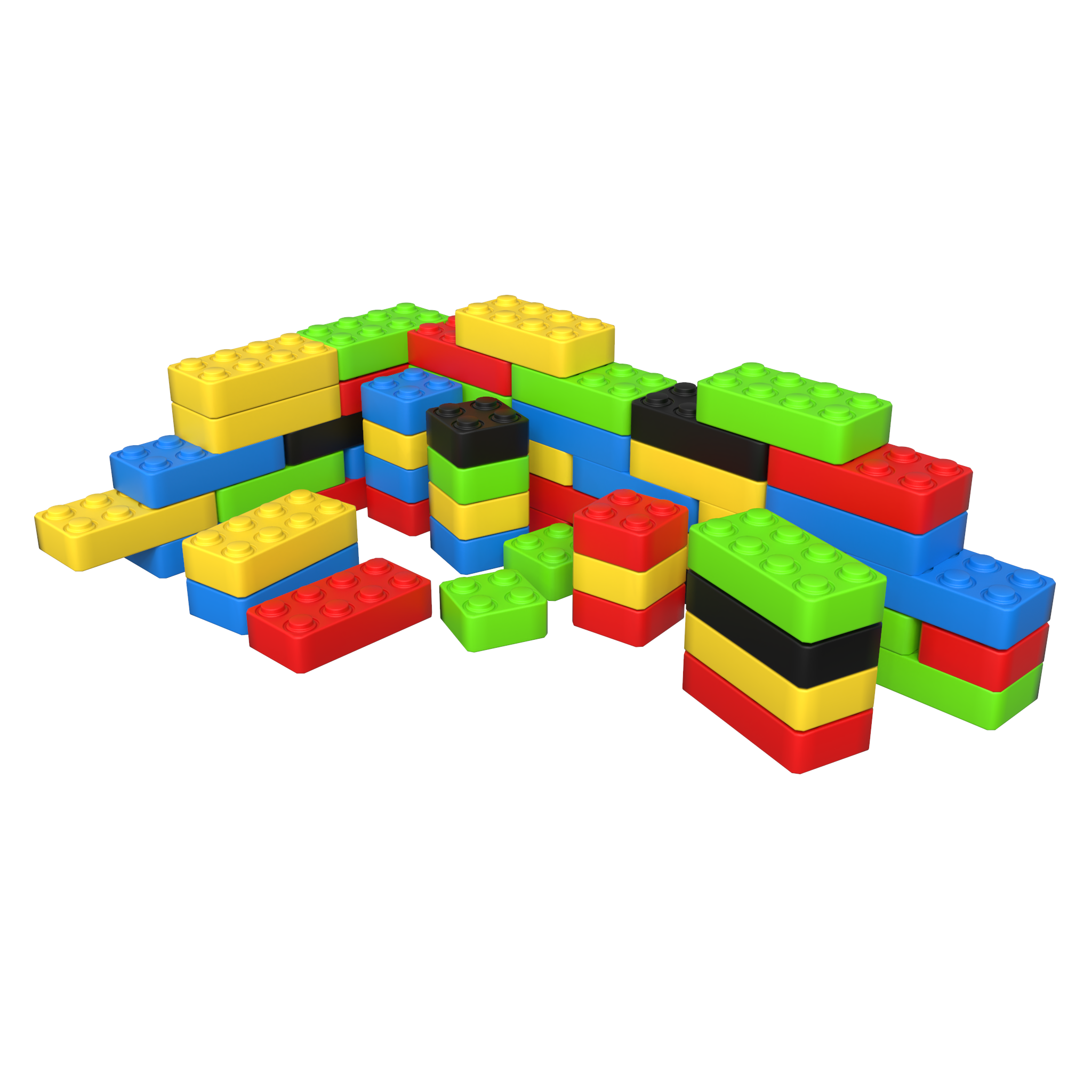 This image shows a Play system Funblocks