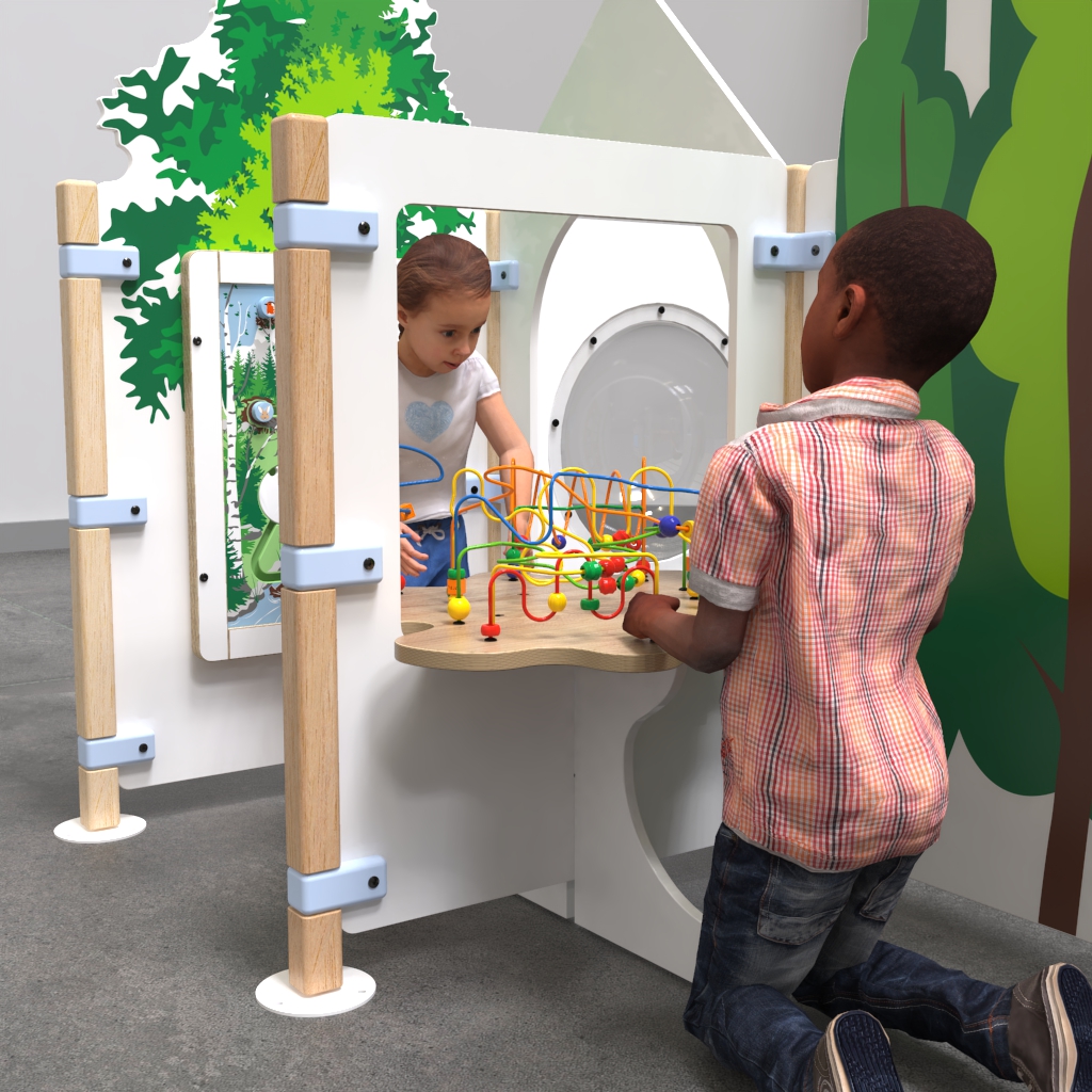This image shows a play corner | IKC play corners