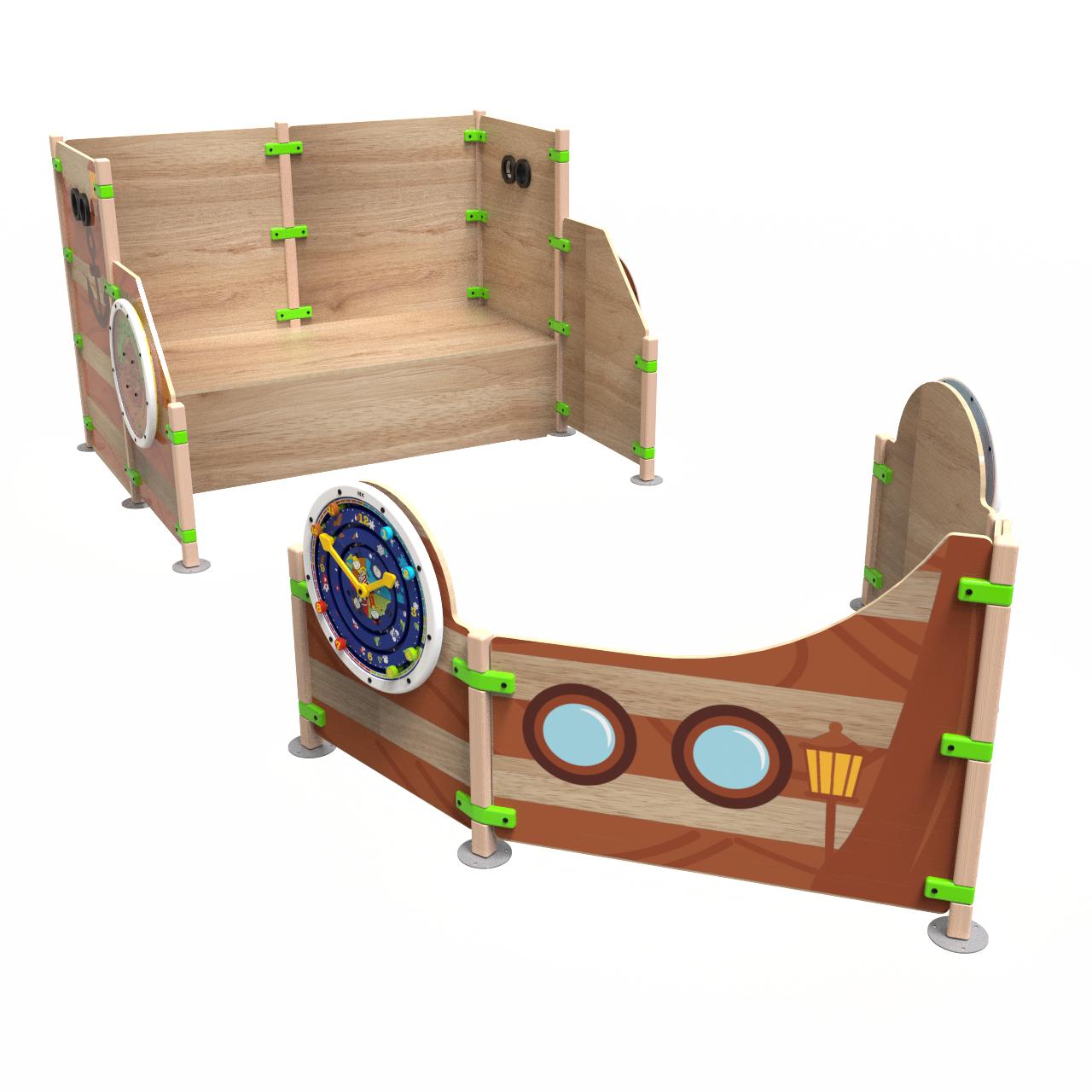 This image shows playhouse Ship ahoy