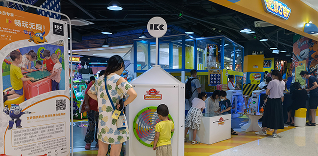 Super Wings kids club Xintian 360 Plaza Shanghai IKC Playtower touch