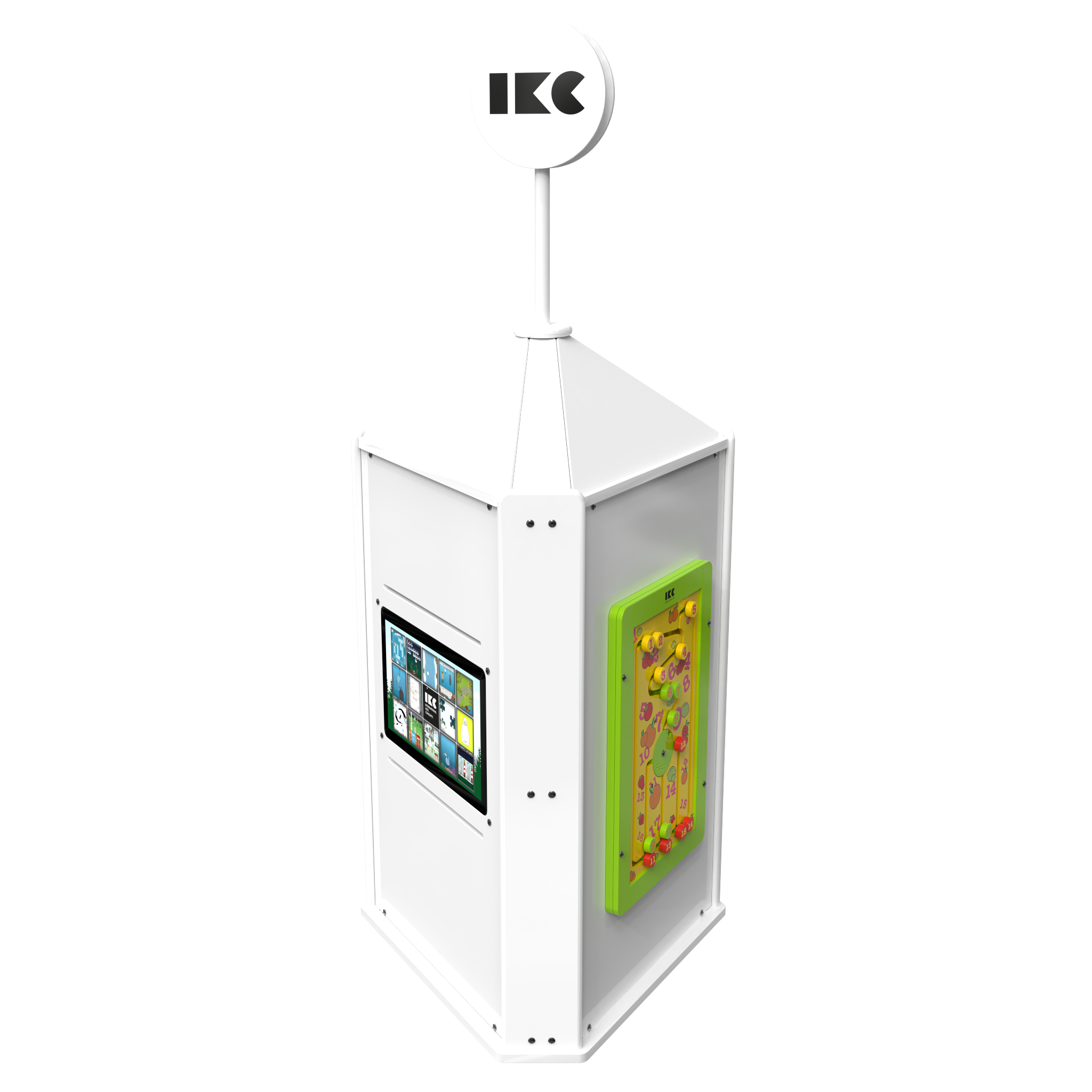 IKC Playtouch tower white interactive