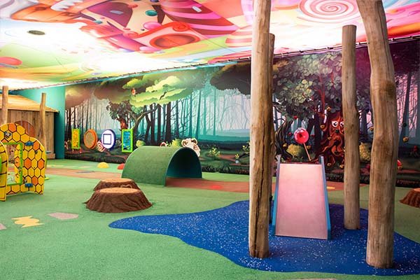 A children's corner ensures a higher level of hospitality and a positive experience for your guests