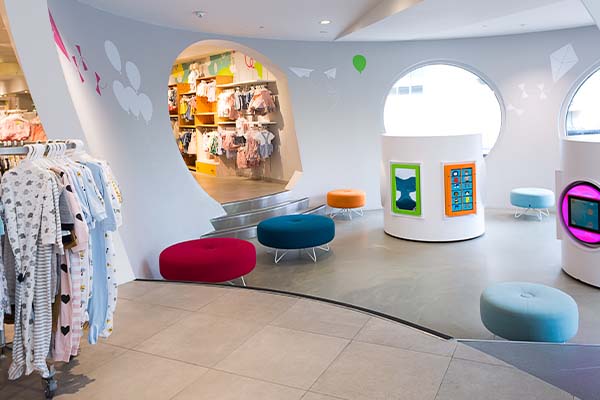 H&M Rotterdam play area for children