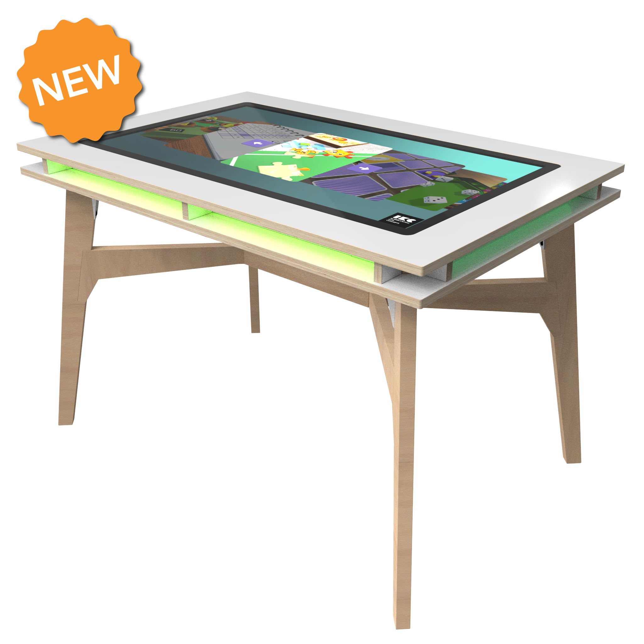 IKC collection I One 4 All Play table, Entertainment for every family in your kids corner