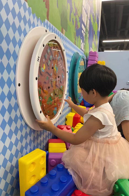 IKC grote speelruimte kinderhoek bij groothandel METRO China in Beijing