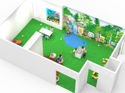 design of the playroom with wall games epdm play floor and forex wall decoration