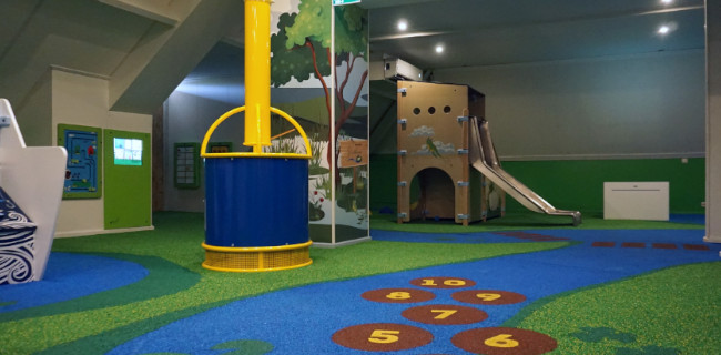 epdm fall protection play floor children play corner slide