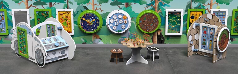 Wall games - play panels IKC play corners - wall game