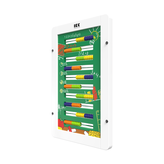 leren rekenen met dit wandspel rekenmachine | IKC Wandspellen muurspellen