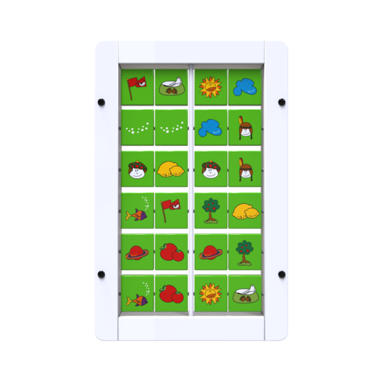 Memory wandspel voor kinderen