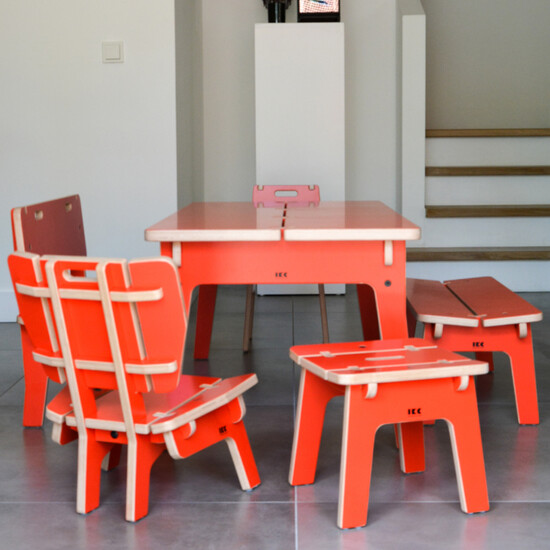 design meubels voor kinderen voor in een speelhoek of wachtruimte