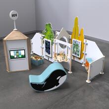 This image shows a play corner | IKC play corners