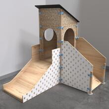 This image shows playhouse Watchtower