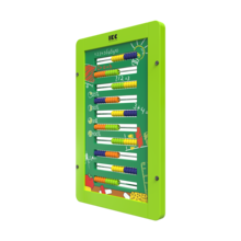 leren rekenen met dit wandspel rekenmachine | IKC Wandspellen muurspellen