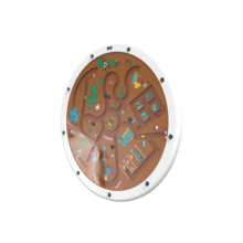 This image shows a wall game Clock around