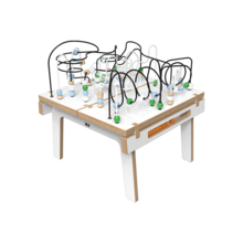 Wit houten kralentafel voor kinderen | IKC Kindermeubels